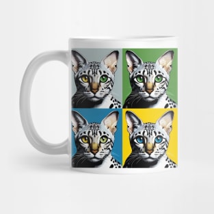 Egyptian mau Pop Art - Cat Lovers Mug